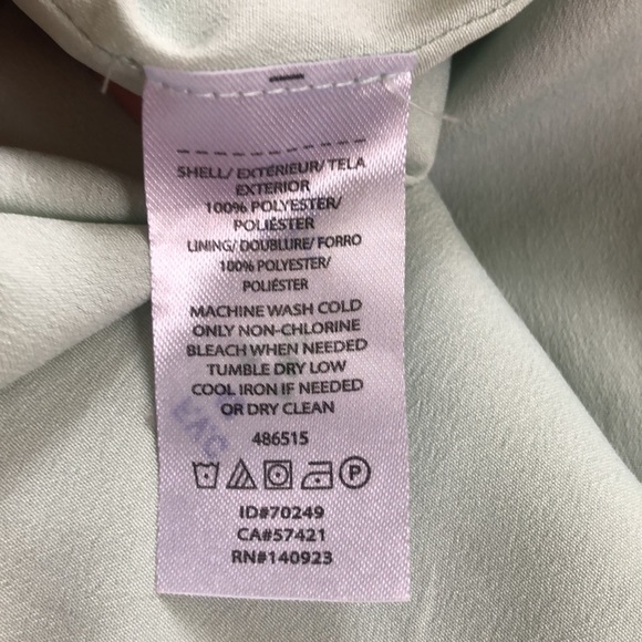 Loft sea green sleeveless dress with lace detail - Picture 13 of 16